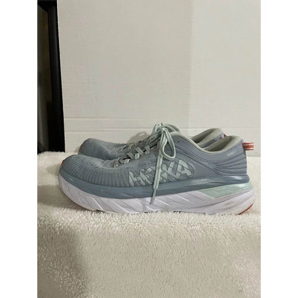 Size 9 - Hoka One One Bondi 7 Blue Fog Women’s